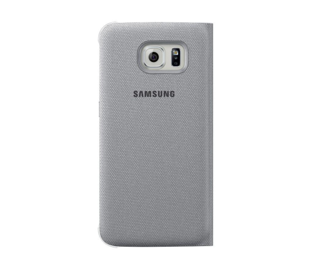 Etui FlipWallet Flat do Samsung Galaxy S6 srebrne - 229387 - zdjęcie 2